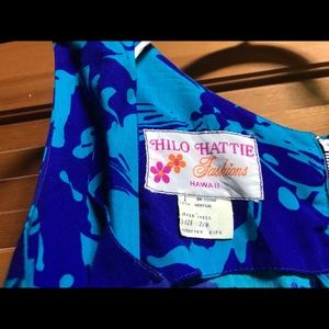 Vintage Hilo Hattie aloha dress